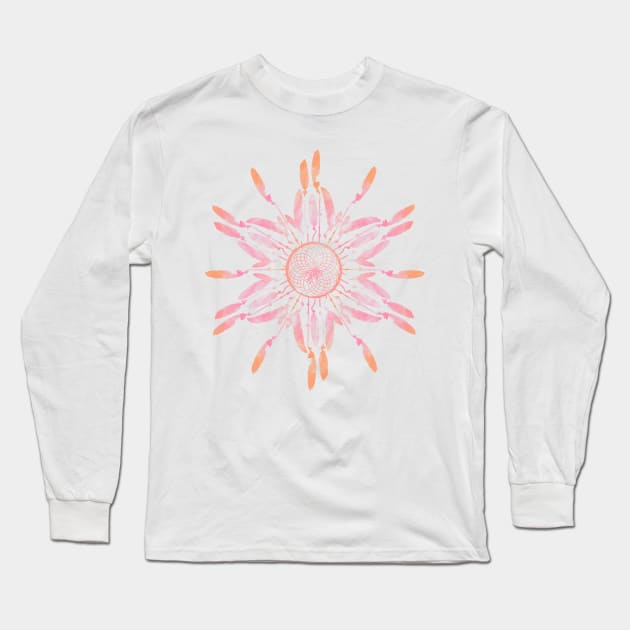 Never Ending Dreamcatcher Long Sleeve T-Shirt by ruifaria